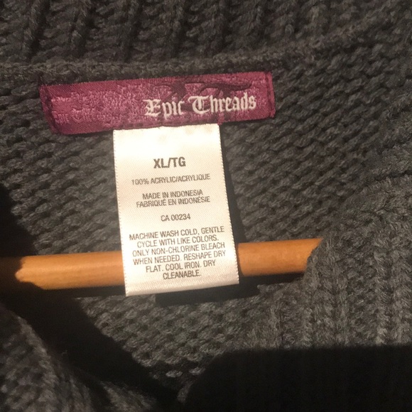 Button sweater vest - Picture 3 of 5